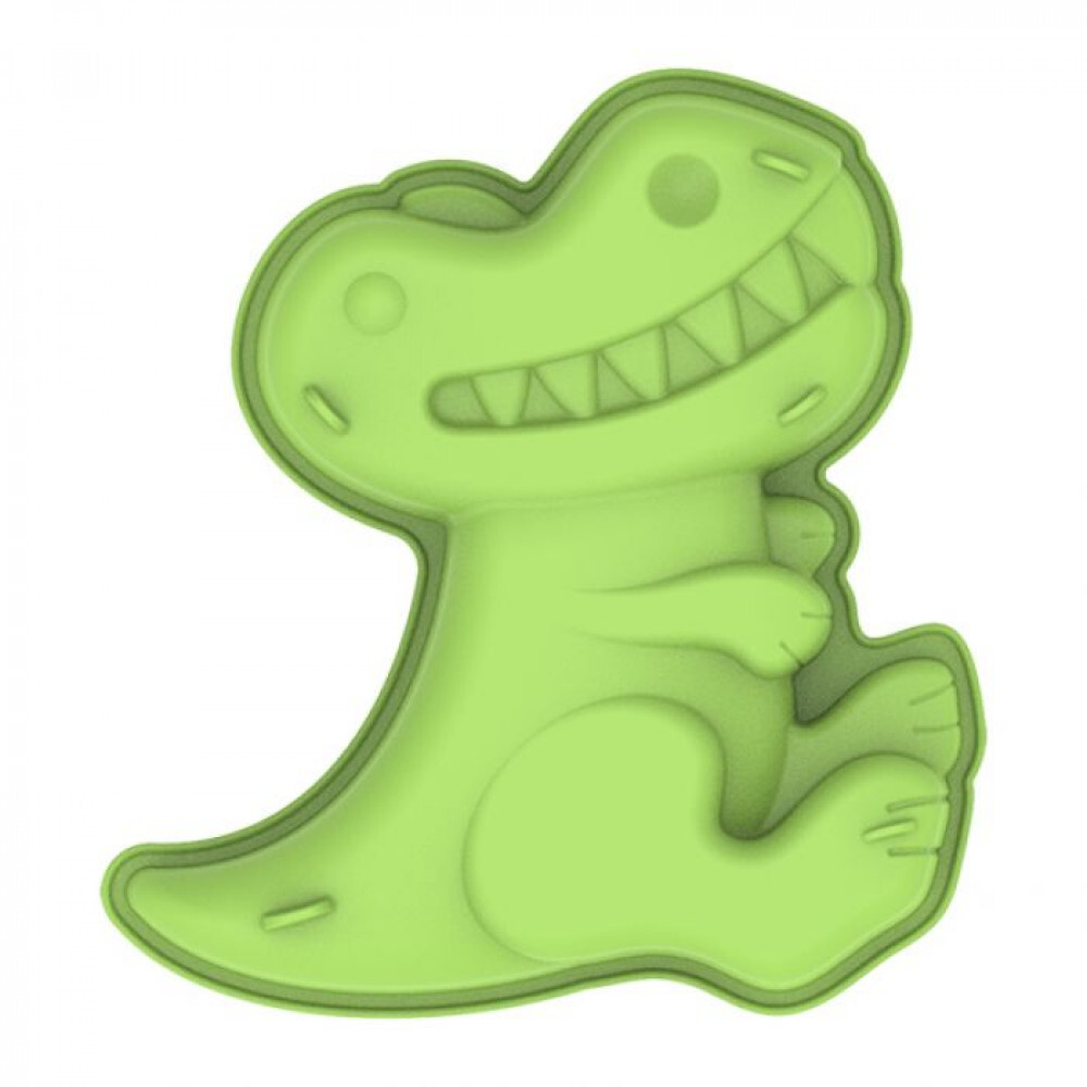 Dinosaur Shaped Cake Mould Soap Baking Bakeware Mold(Large) & Silicone  Candy Biscuit Jelly Pudding Muffin Chocolate Tray(Small) : Amazon.in: Home  & Kitchen