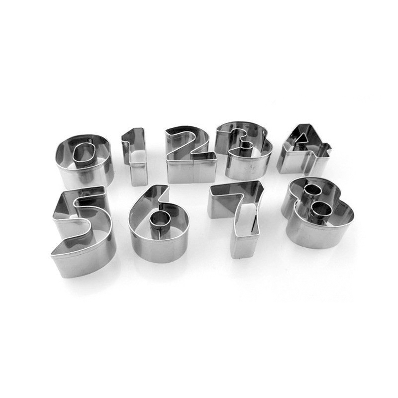 Kitchen Domain - Numbers Cutters Set