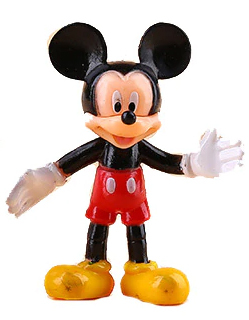 Kitchen Domain - Mickey Mouse 2 Cake Toy Topper