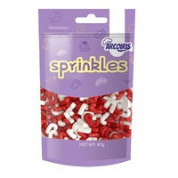 Candy Cane Mix 80g Sprinkles