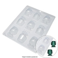 BWB Small Wine Glass Chocolate Mould 1 Piece