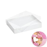 Clear Lid Cookie Box 17.5cm x 11.5cm x 4cm 