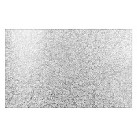 CAKE BOARD | SILVER | 11 X 13 INCH | RECTANGLE | MDF | 6MM THICK