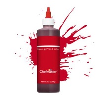 Chefmaster Gel Colour Christmas Red - 10.5oz