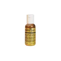 Chefmaster Airbrush Liquid Metallic Gold .67oz Bottle