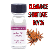 LorAnn Flavour Oil Anise (Aniseed) - 3.7ml  SHORT DATE