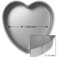 PME Heart Cake Pan (203 x 51mm / 8 x 2")