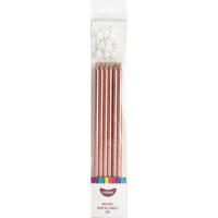 GoBake Candles Super Tall 18cm Rose Gold