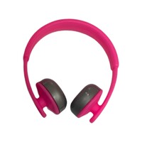 Small Pink & Grey Headphones Decoration