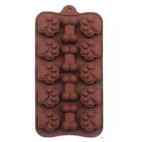 Dog Paw/Bone Silicone  Mould