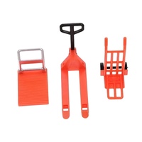 Miniature Pallet Lifter-Trolley-Hand Truck Decoration Set 