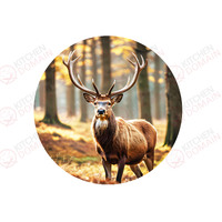 Stag-Deer Edible Image - Round #3