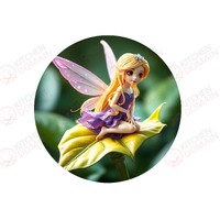 Fairy Edible Image #04 - Round