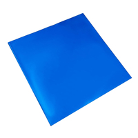 Foil Chocolate Wrap Royal Blue 8x8cm Square 100pcs