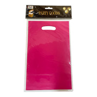 Bright Pink Loot Bags 10 pcs