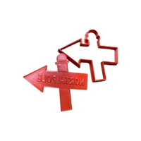 North Pole Sign Fondant / Cookie Cutter & Stamp