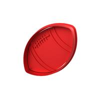 Rugby Ball Fondant / Cookie Cutter & Stamp 10cm