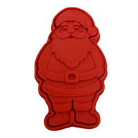 Santa Fondant / Cookie Cutter & Stamp