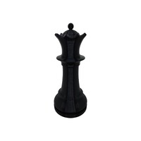 Black Chess Piece Queen Decoration Topper