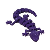 Purple Articulated Lizard Decoration Topper