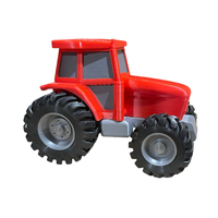 Large Red Tractor Decoration