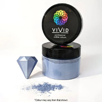 Vivid Baby Blue Edible Metallic Dust 50g