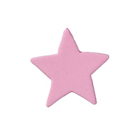 Gumpaste Pink Star 3cm