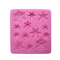 Delicate Snowflakes Silicone Mould