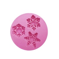 Snowflakes Xmas Silicone Mould