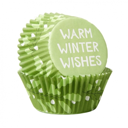 Wilton Std Cups Warm Wishes 75ct