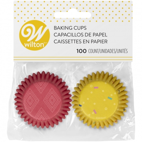 Wilton Standard Baking Cups Desert Party - 75Pk