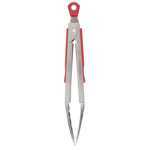 Wiltshire Classic Red Soft Grip Tongs 228mm