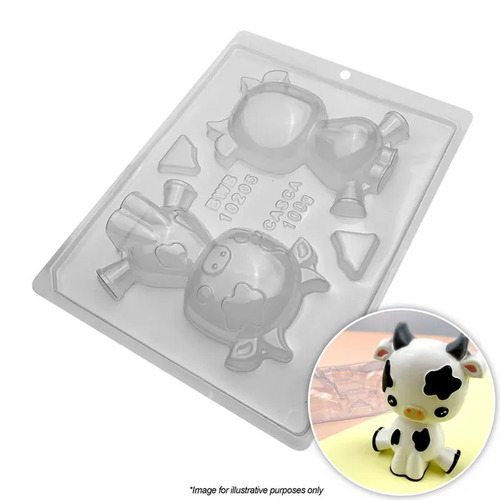 BWB Little Cow Chocolate Mould 3 Piece