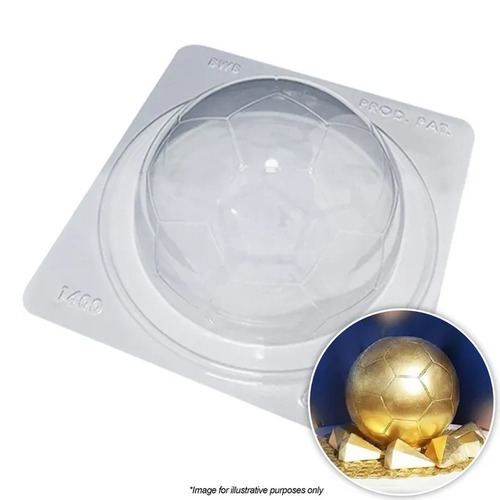 BWB Soccer Ball 500g Chocolate Mould 3 Piece