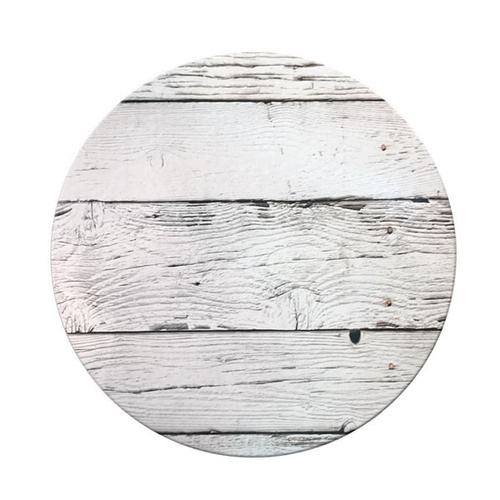 MDF Cake Board Timber Design 10 Inch Round 6mm