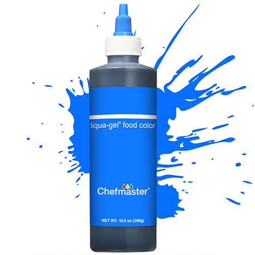 Chefmaster Gel Colour Neon Bright Blue - 10.5oz