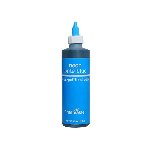 Chefmaster Gel Colour Neon Bright Blue - 10.5oz