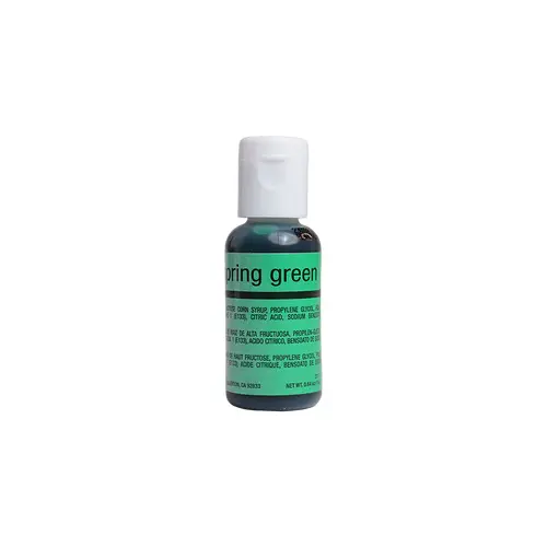 Chefmaster Airbrush Liquid Spring Green .64oz Bottle