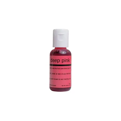 Chefmaster Airbrush Liquid Deep Pink .64oz Bottle