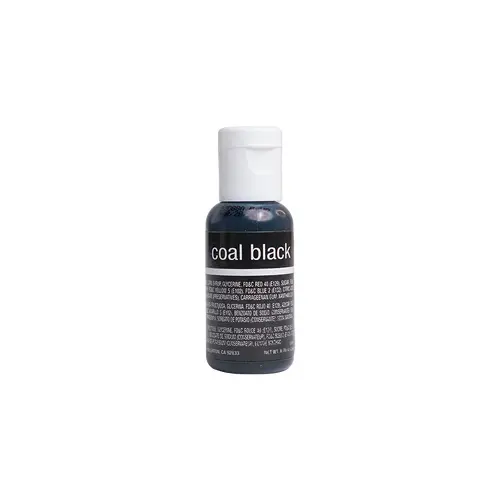 Chefmaster Gel Colour Coal Black - 20g