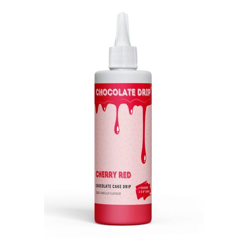 Chocolate Drip Cherry Red 250g