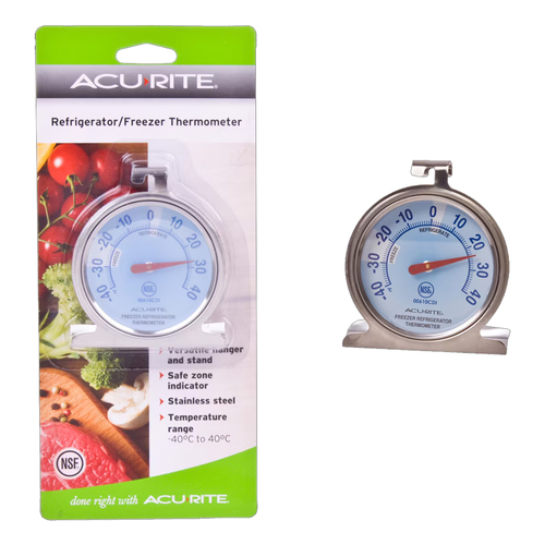 AcuRite Fridge/freezer Thermometer (CELSIUS)