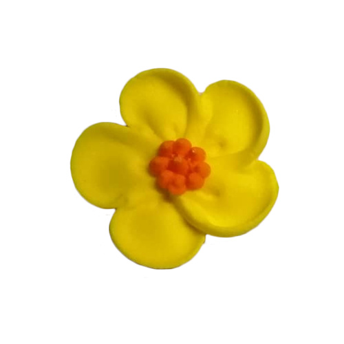 Large 5 Petal Flower Yellow