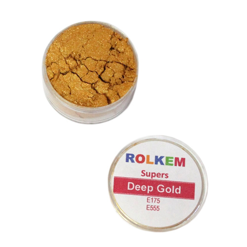 Rolkem Super Deep Gold Metallic Finish Dust - 10ml