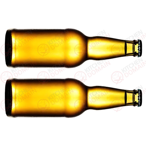 Yellow Bottles Edible Image - A4 #2