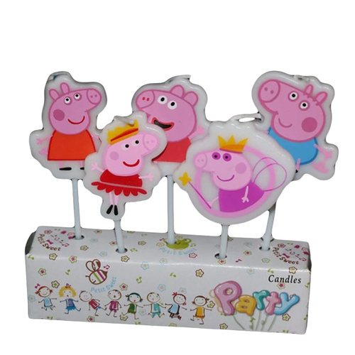 Peppa Pig Cake Candles