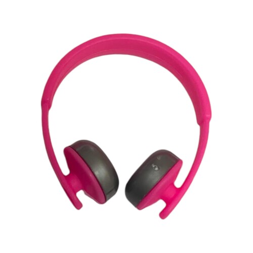 Small Pink & Grey Headphones Decoration