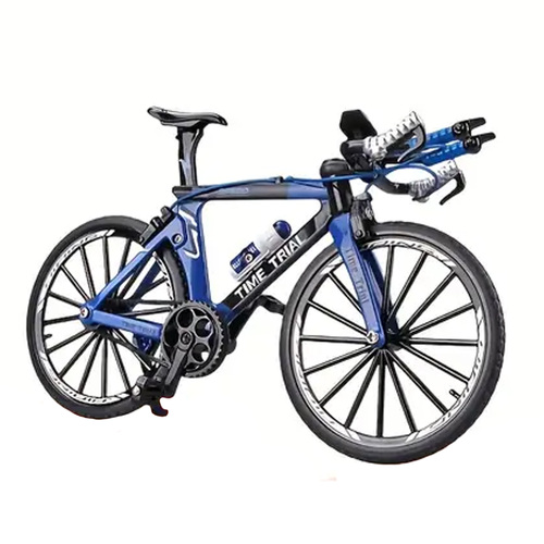 Road Bike Blue/Black Decoration