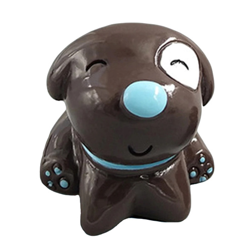 Mini Dog Figure Brown