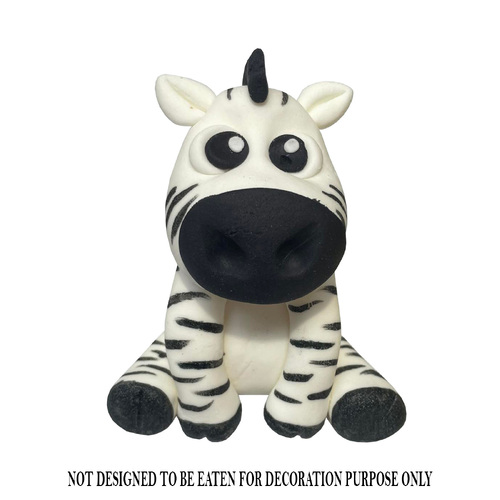 Fondant Zebra 7.5cm